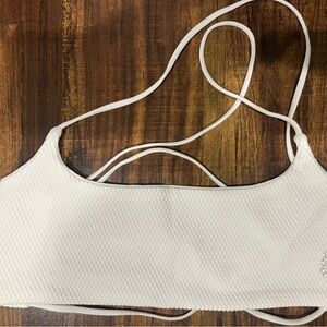 FP Movement by Free People White Textured Bra